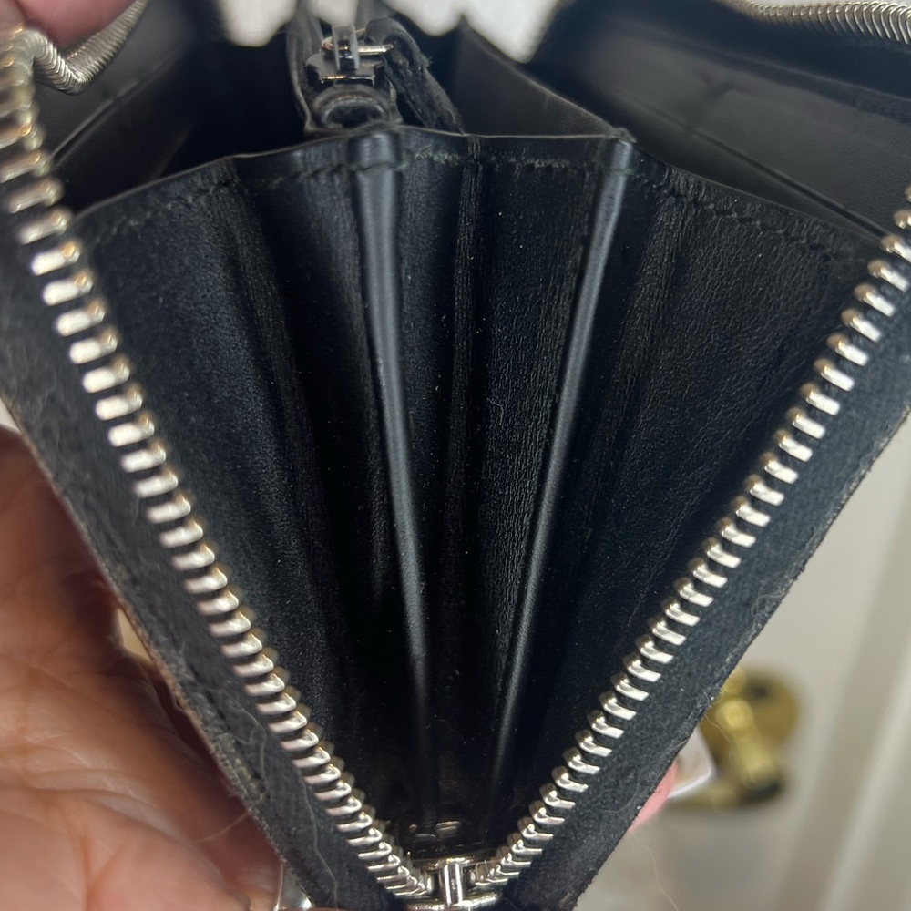 GUCCI GG KALEIDO SUPREME LEATHER ZIP AROUND LONG WALLET - Picture 11 of 14